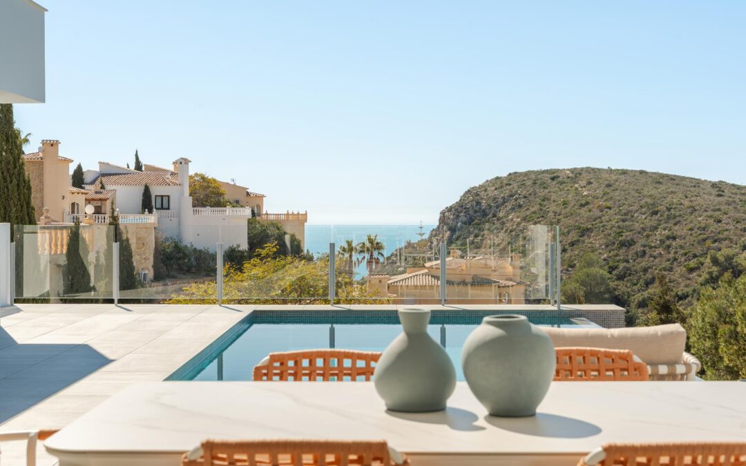 Cumbre del Sol villa espectacular con lujo moderno y vistas al mar
