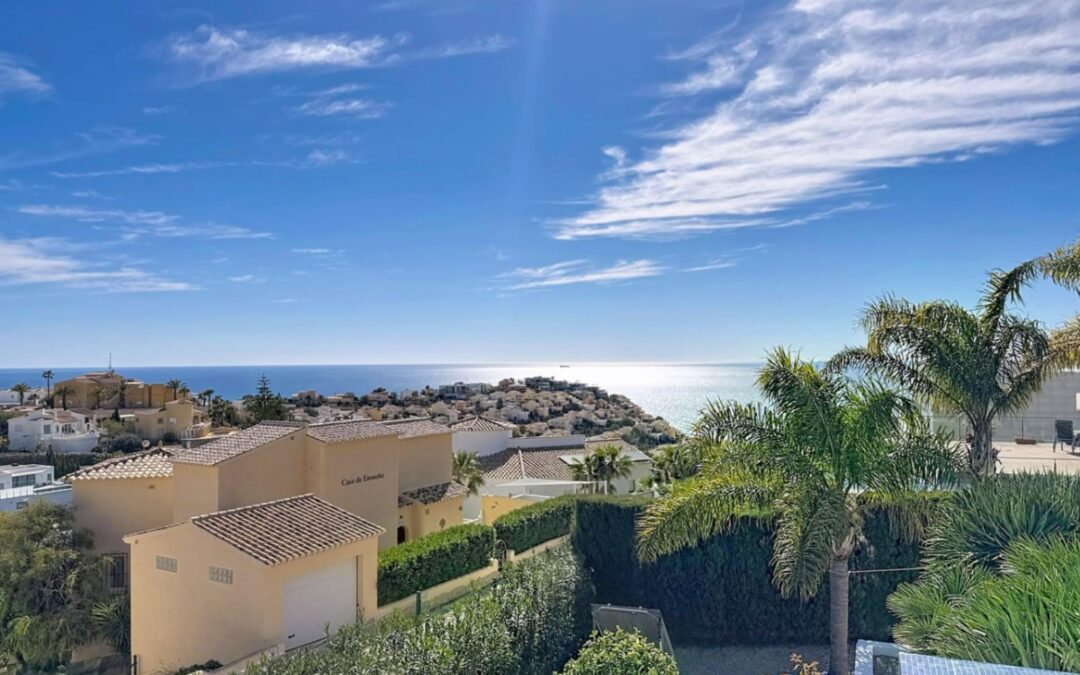 Cumbre del Sol Villa Moderna con vista la mar