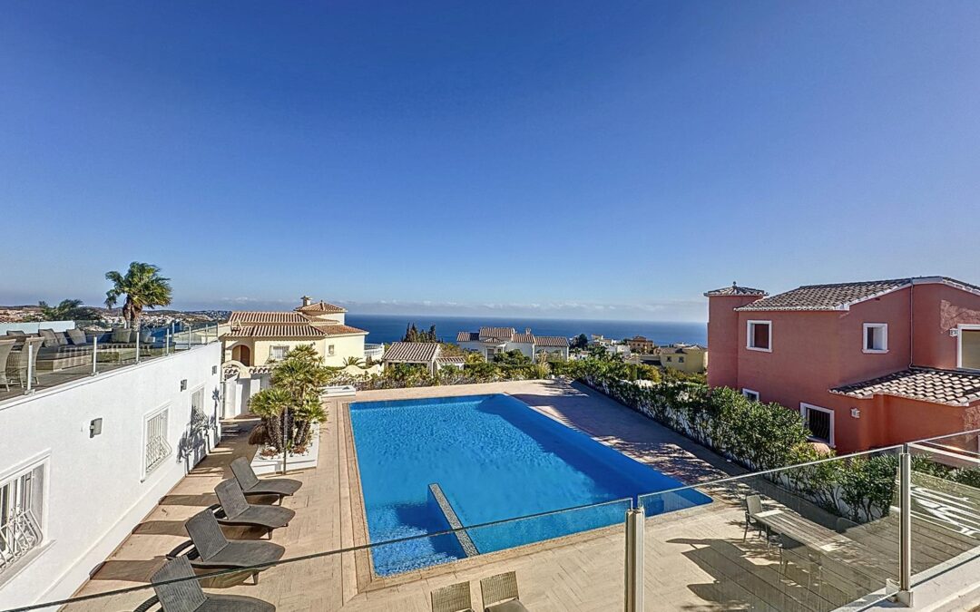 Cumbre del Sol Villa con vistas al mar en Magnolias