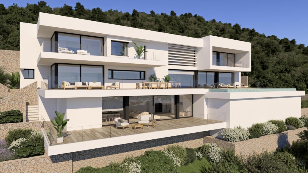 Cumbre del Sol Villa Marblau – Lujo, serenidad y diseño contemporáneo.  - 8