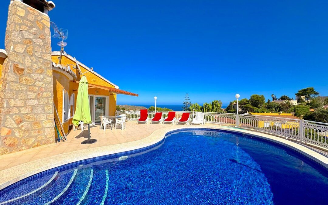 Cumbre del Sol villa con vistas al mar y piscina privada