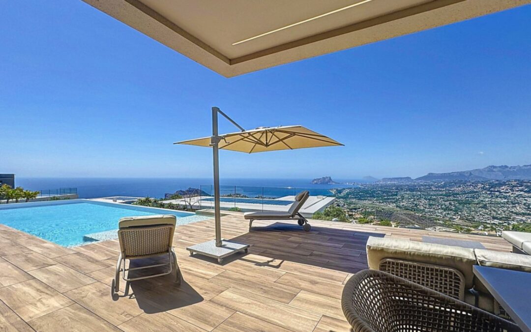 Cumbre del Sol Villa de lujo con vistas panorámicas en residencial Jazmines