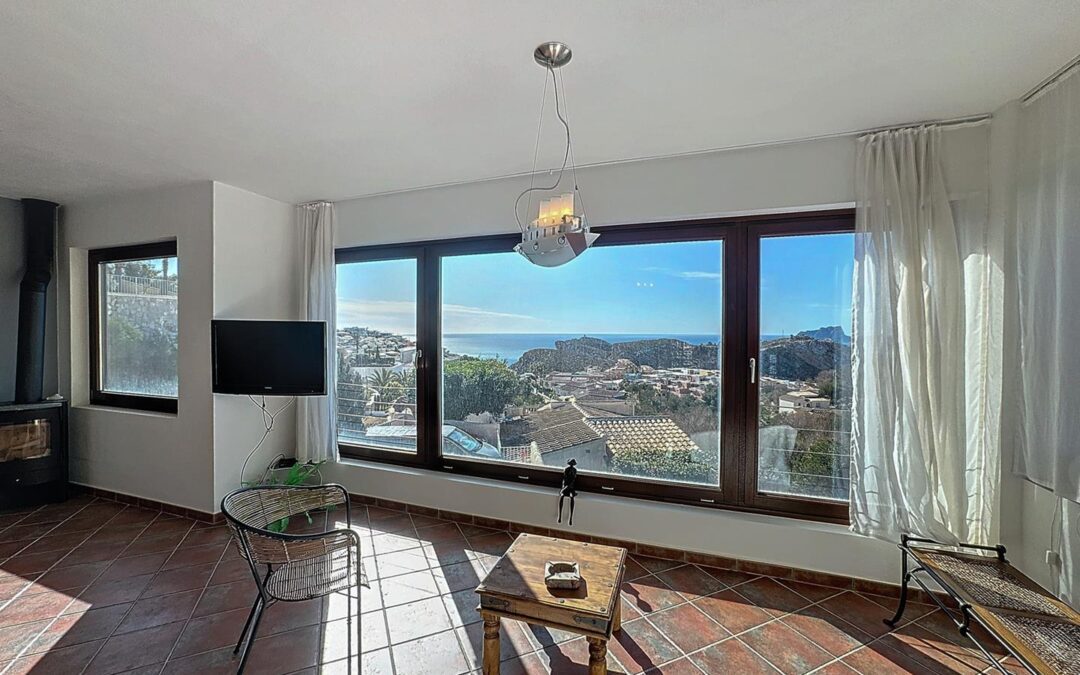 Cumbre del Sol Villa con vistas al mar y piscina privada