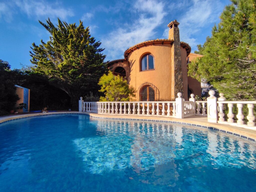 Cumbre del Sol villa con piscina privada y vistas al mar - 46