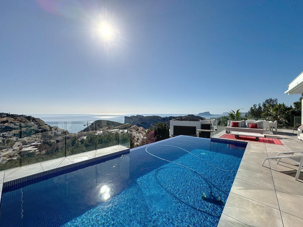 Cumbre del Sol Villa moderna con vistas al mar - 1