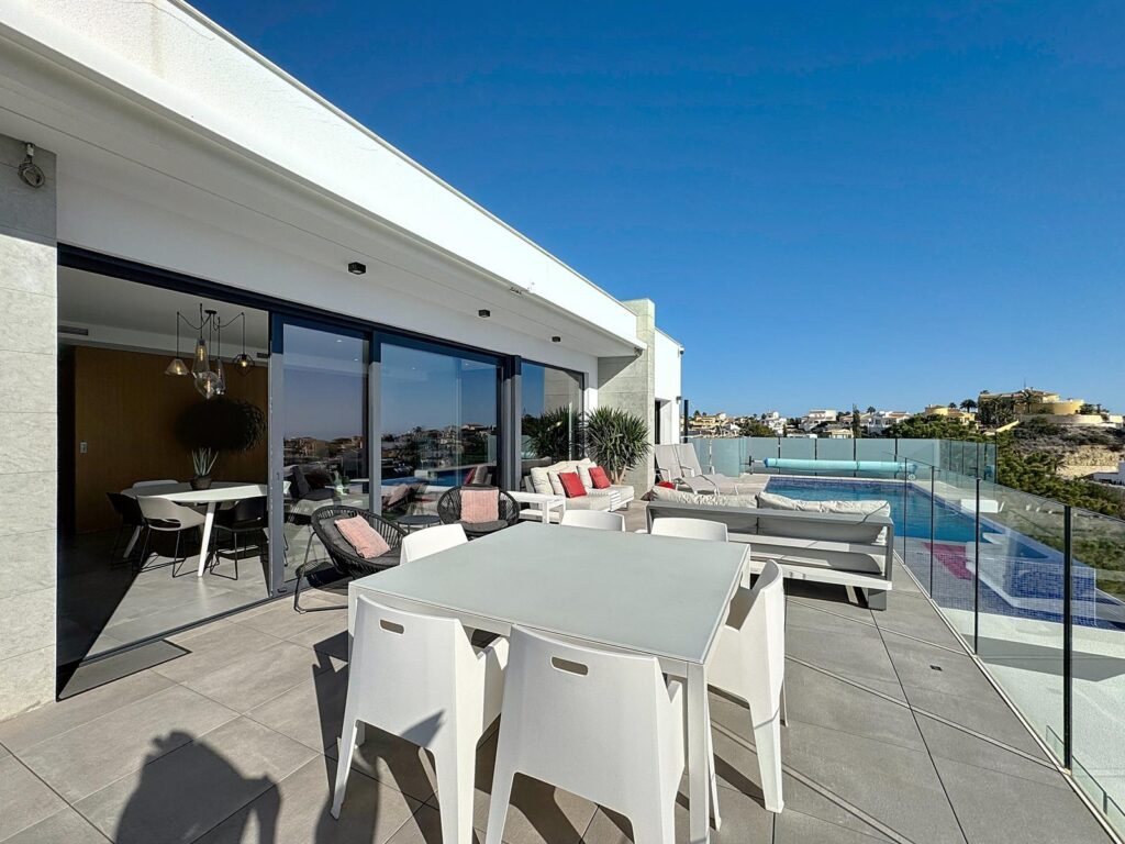 Cumbre del Sol Villa moderna con vistas al mar - 8