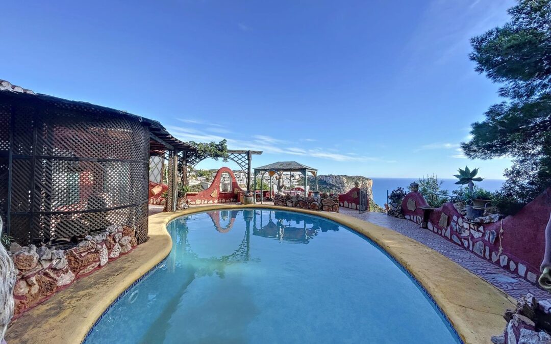 Impresionante villa con vistas al mar