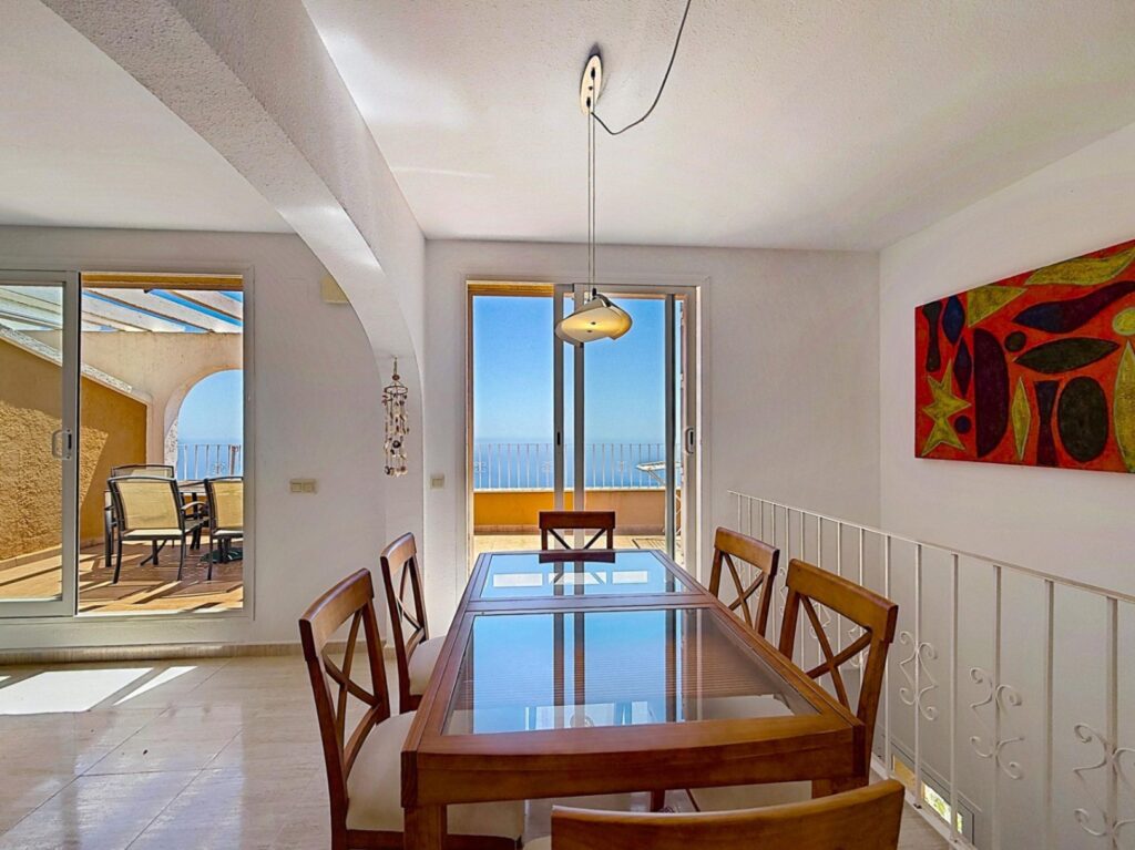 Apartamento dúplex en Pueblo Panorama, Cumbre del Sol, con vistas al mar y al Portet de Moraira - 7