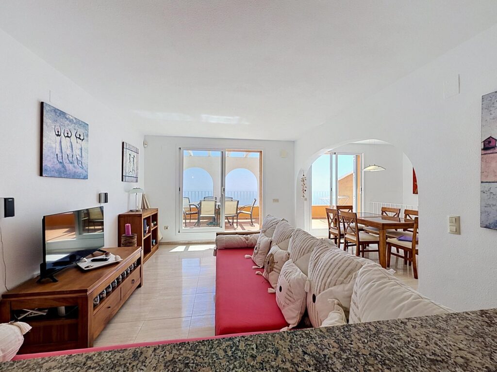 Apartamento dúplex en Pueblo Panorama, Cumbre del Sol, con vistas al mar y al Portet de Moraira - 11