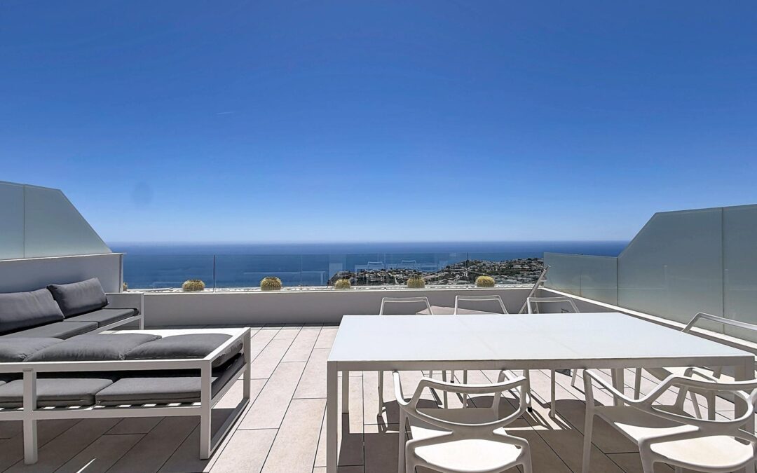 Apartamento de lujo con vistas al mar en Blue Infinity, Cumbre del Sol