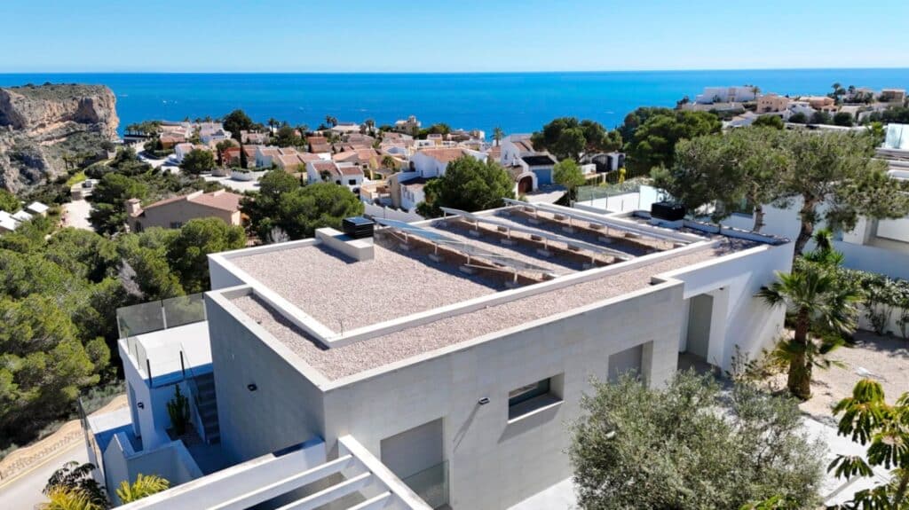 Villa moderne Cumbre del Sol avec vue sur la mer et piscine privée 1