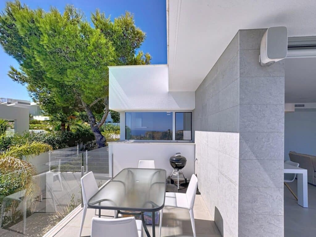 Villa moderne Cumbre del Sol avec vue sur la mer et piscine privée 38