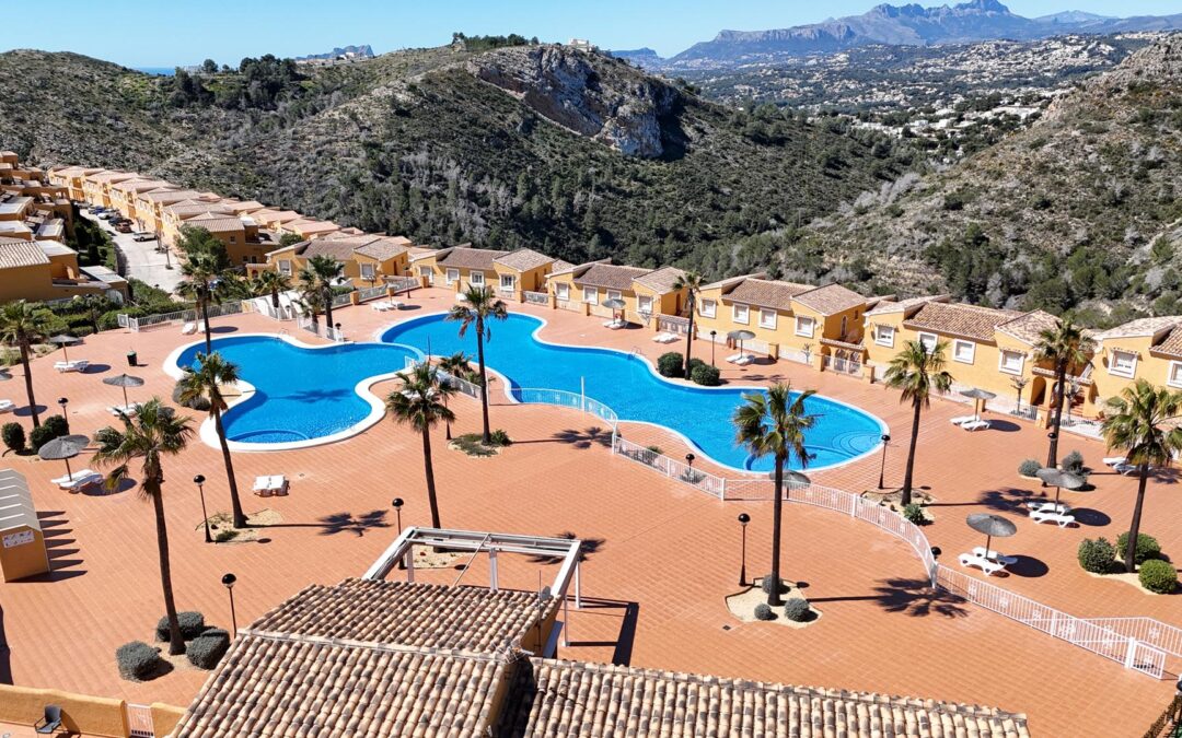 Cumbre del sol apartamento con vistas abiertas al valle de moraira costa blanca norte