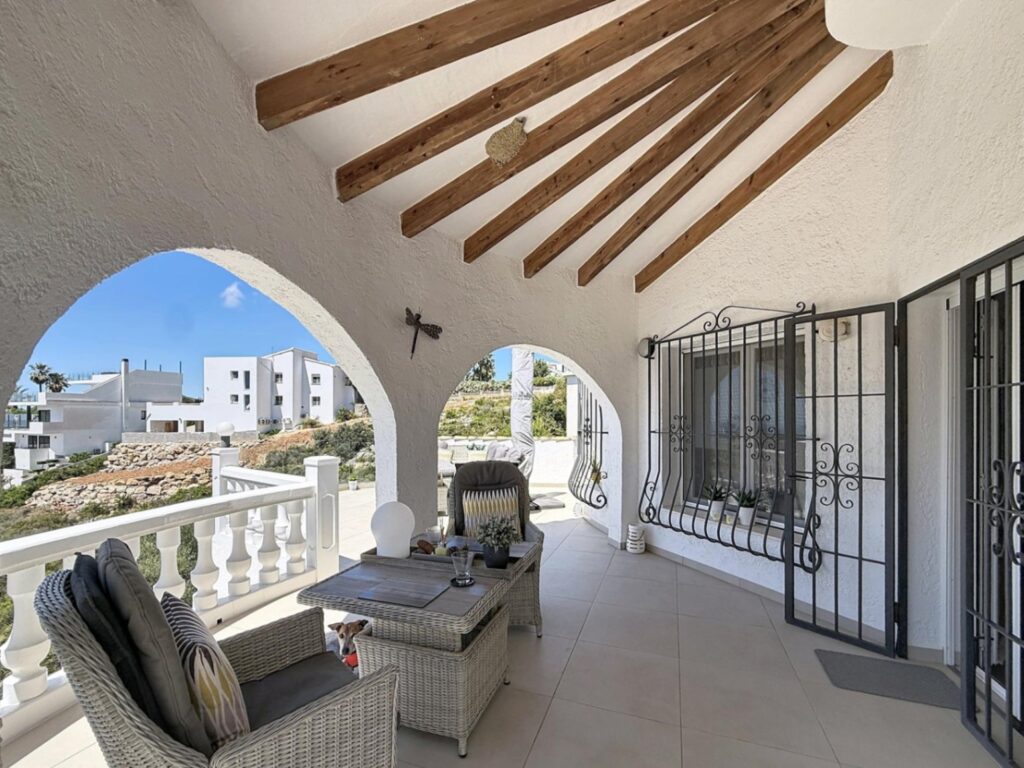 Villa independiente con vistas al mar y piscina climatizada Kalmias Cumbre del Sol Costa Blanca Norte 12