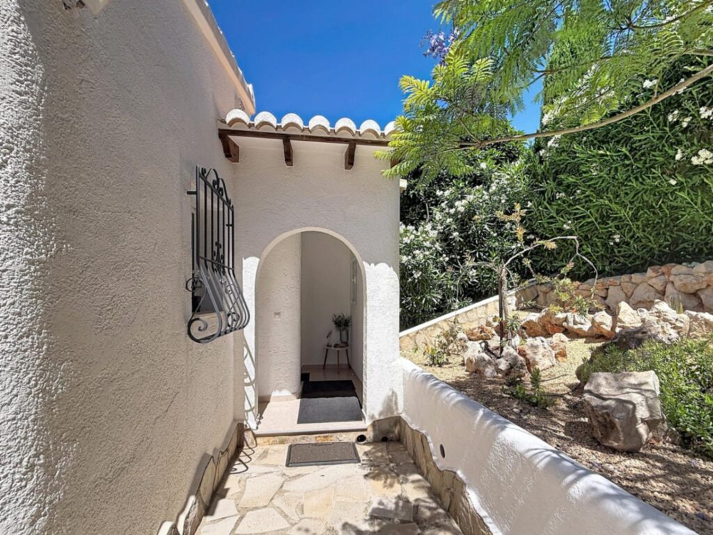 Villa independiente con vistas al mar y piscina climatizada Kalmias Cumbre del Sol Costa Blanca Norte 56