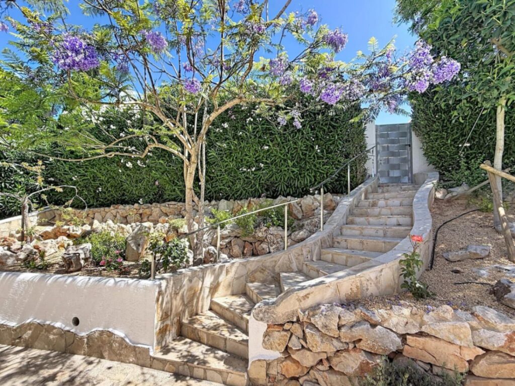 Independent villa with sea views and heated pool Kalmias Cumbre del Sol Costa Blanca North 41