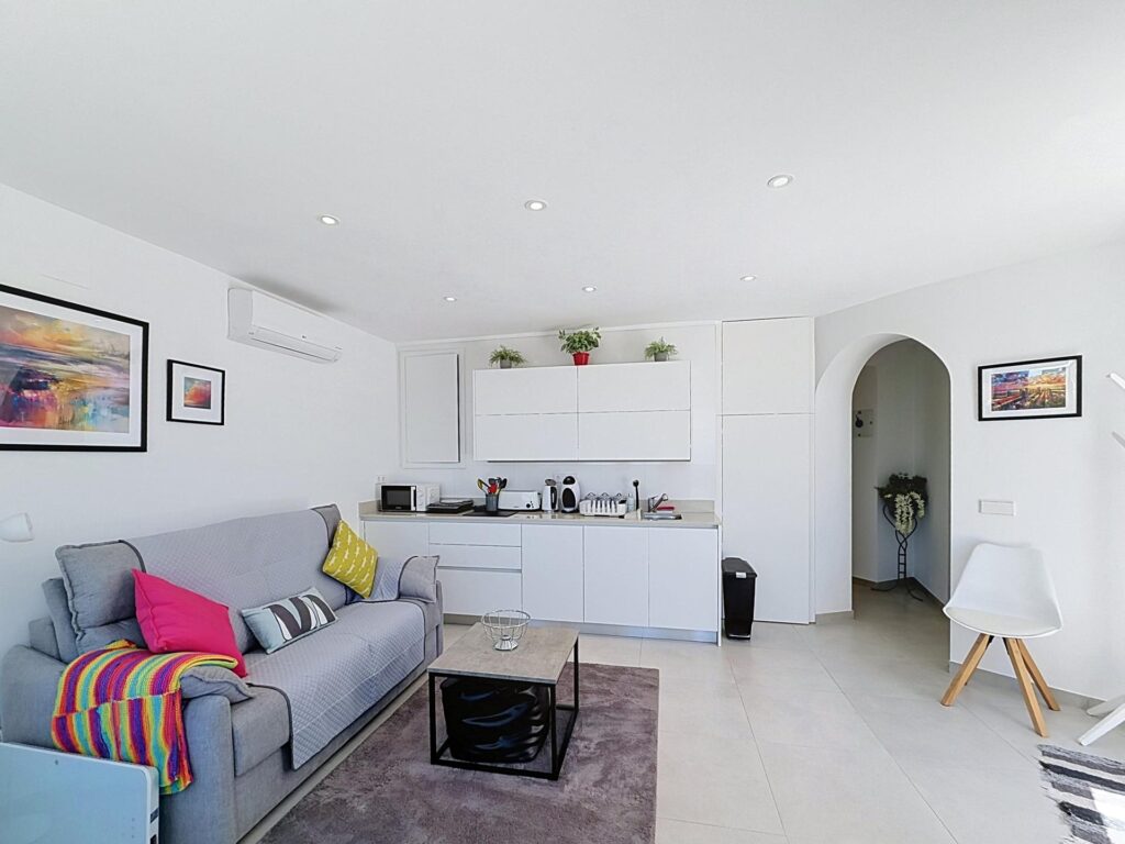 Independent villa with sea views and heated pool Kalmias Cumbre del Sol Costa Blanca North 44