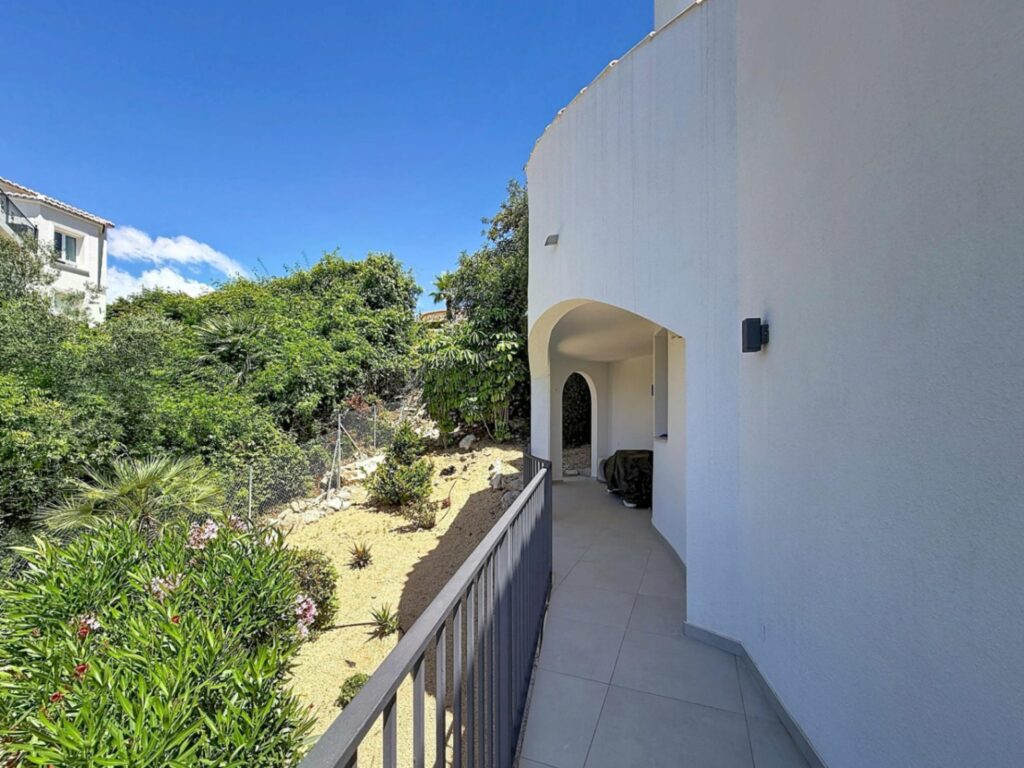 Independent villa with sea views and heated pool Kalmias Cumbre del Sol Costa Blanca North 61