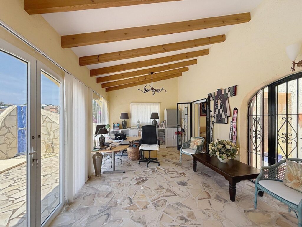 Villa in residential Magnolias, Cumbre del Sol, Costa Blanca North. 16