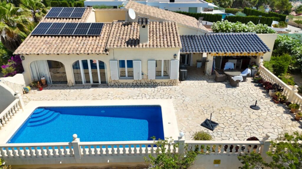 Villa in residential Magnolias, Cumbre del Sol, Costa Blanca North. 42