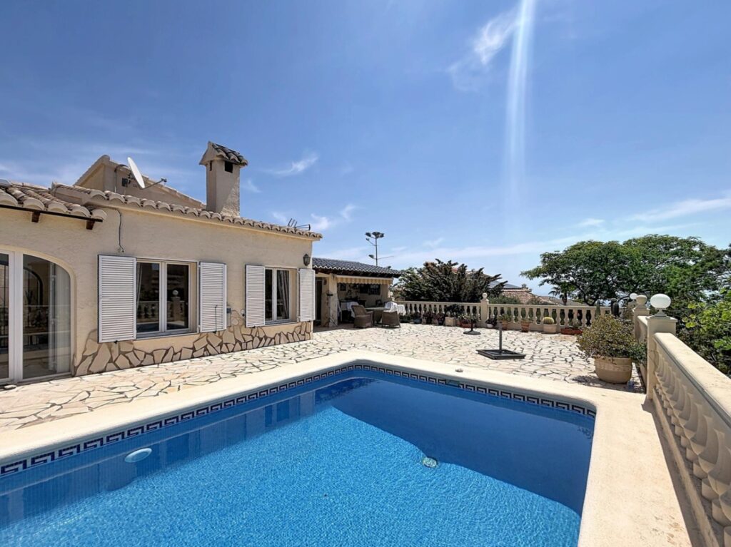 Villa in residential Magnolias, Cumbre del Sol, Costa Blanca North. 59
