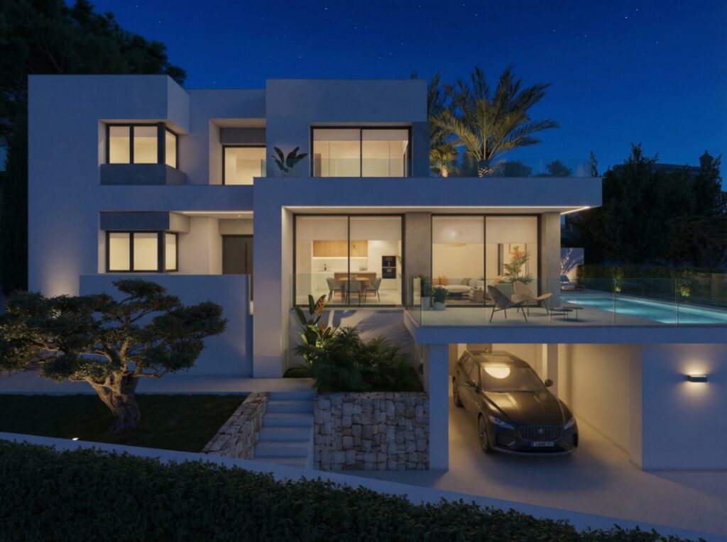 Villa Bianca in Magnolias, Cumbre del Sol, Costa Blanca North 12