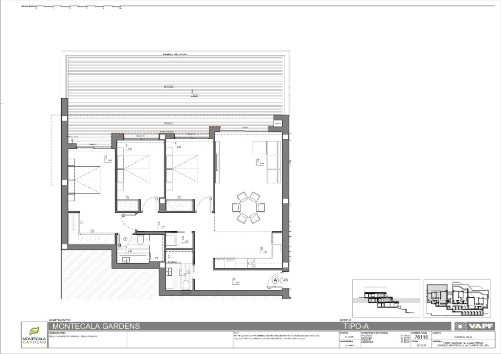 New-build apartment in Montecala Gardens, Cumbre del Sol, Costa Blanca North 49