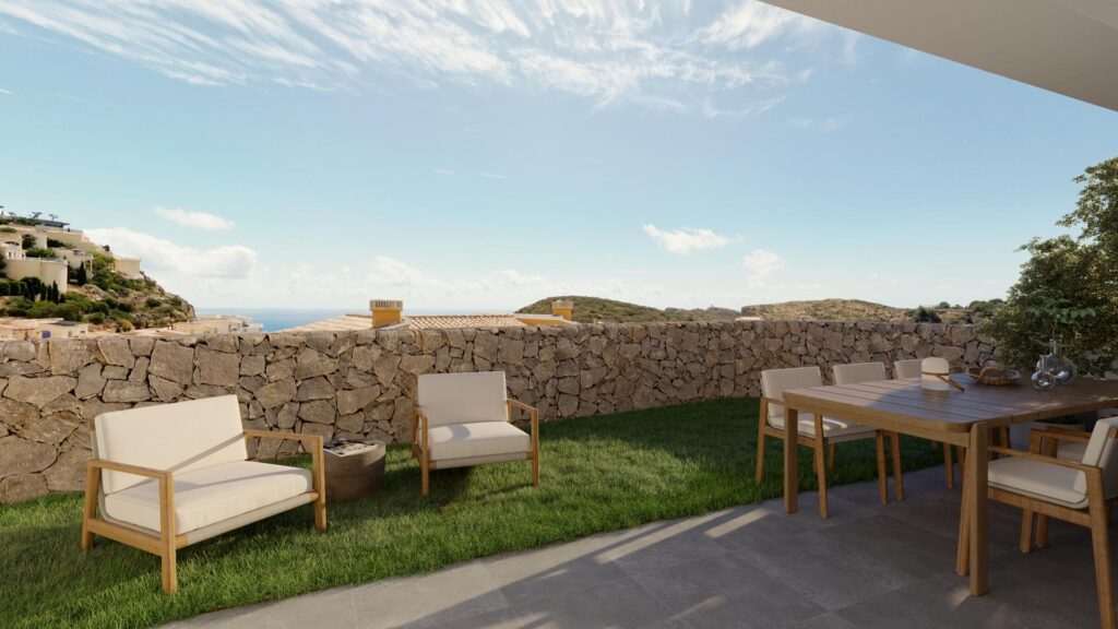 New-build penthouse apartment in Montecala Gardens, Cumbre del Sol, Costa Blanca North 35