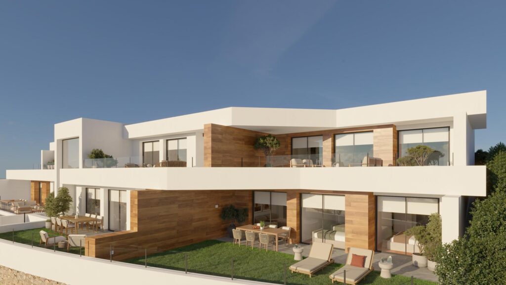 New-build penthouse apartment in Montecala Gardens, Cumbre del Sol, Costa Blanca North 42