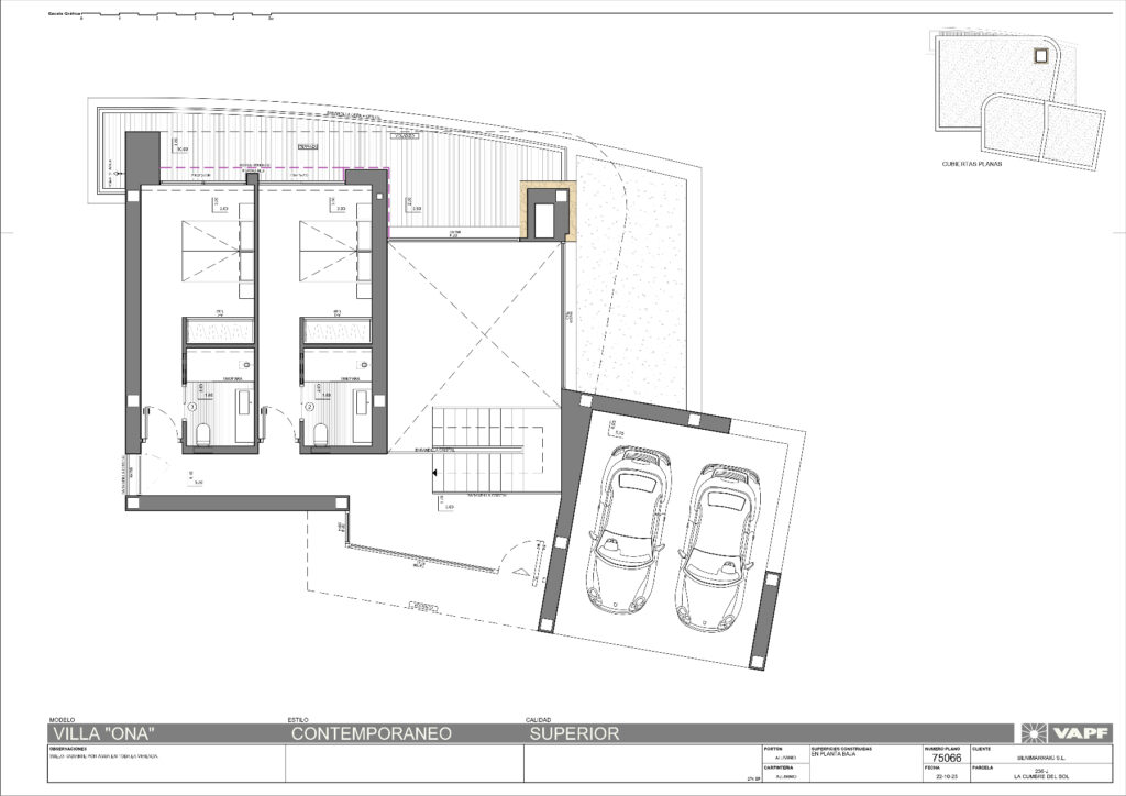 Villa en Jazmines, Cumbre del Sol — villa de obra nueva con orientación sureste en la Costa Blanca Norte 39