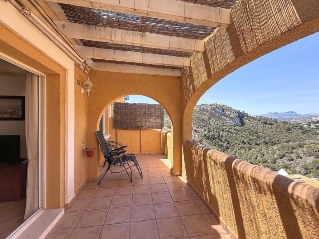 Cumbre del Sol Pueblo Montecala apartamento planta alta con vistas a la montaña 29