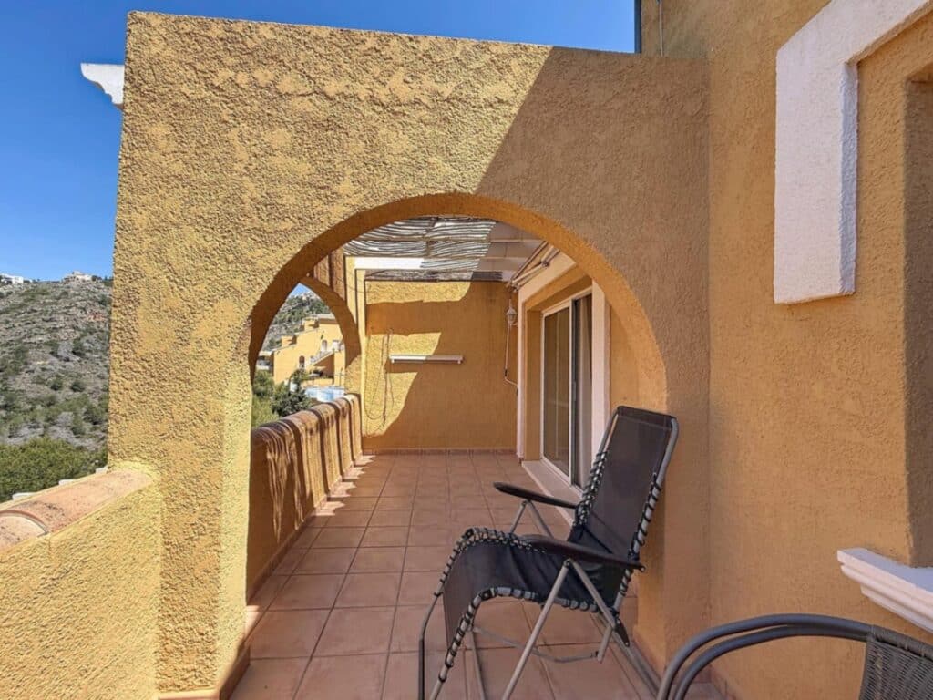 Cumbre del Sol Pueblo Montecala apartamento planta alta con vistas a la montaña 31