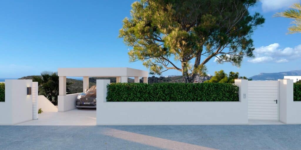 Cumbre del Sol: Spektakuläre Villa mit modernem Luxus und Meerblick 2