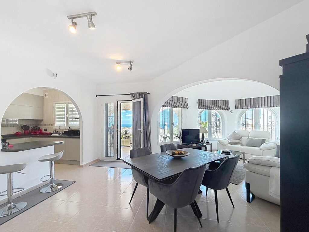 Villa indépendante avec vue sur la mer et piscine chauffée Kalmias Cumbre del Sol Costa Blanca Nord 4