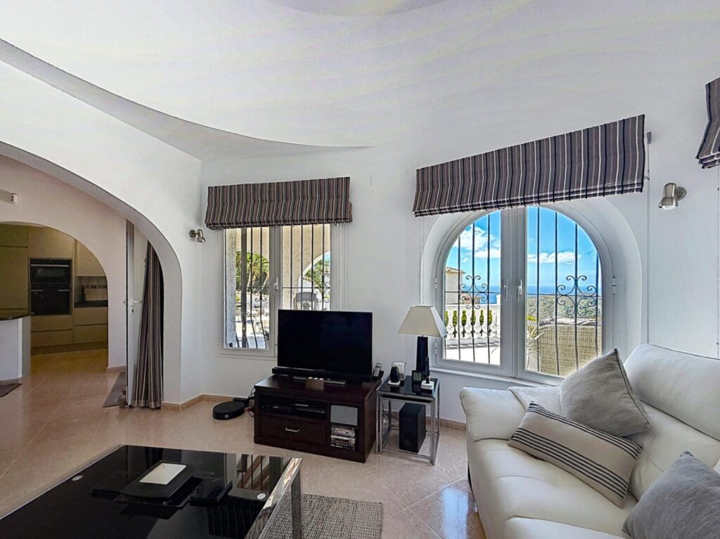 Villa indépendante avec vue sur la mer et piscine chauffée Kalmias Cumbre del Sol Costa Blanca Nord 10