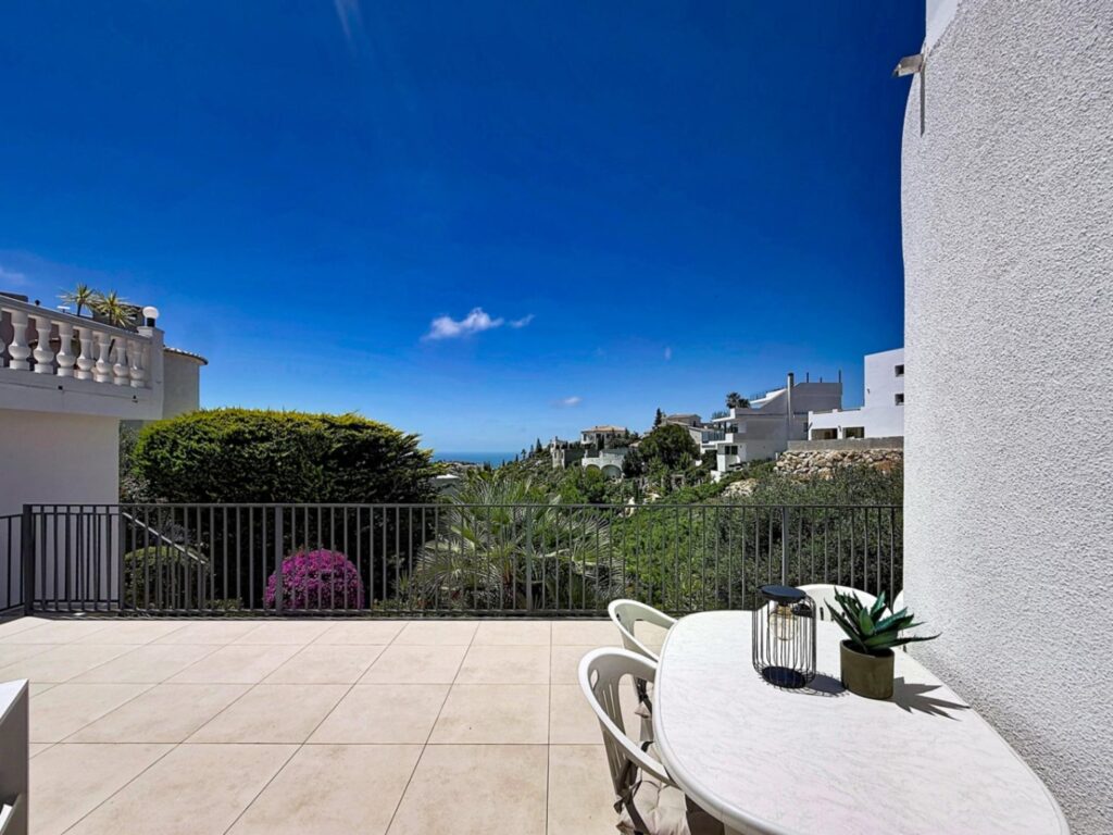 Villa indépendante avec vue sur la mer et piscine chauffée Kalmias Cumbre del Sol Costa Blanca Nord 43