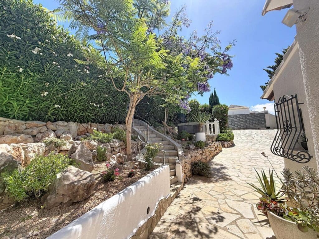 Villa indépendante avec vue sur la mer et piscine chauffée Kalmias Cumbre del Sol Costa Blanca Nord 55