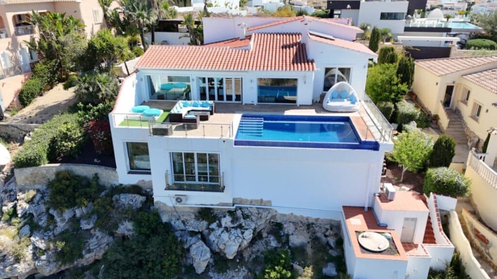 Cumbre del Sol, Luxe villa met panoramisch zeezicht in Magnolias 4