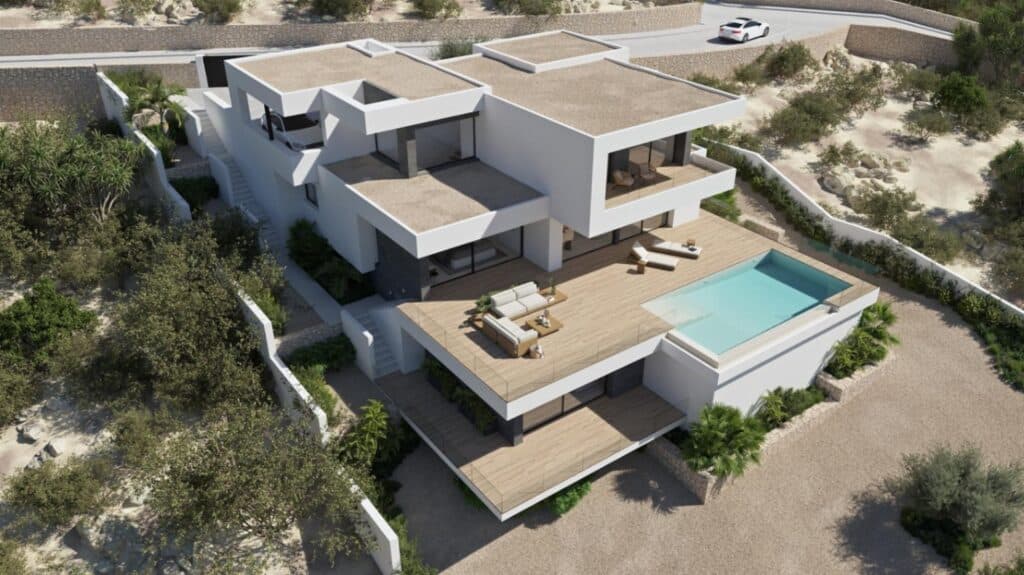 Cumbre del Sol nieuwbouwwoning met spectaculair uitzicht op zee 3