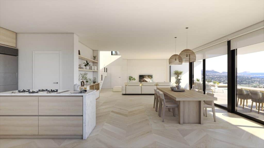 Cumbre del Sol nieuwbouwwoning met panoramisch uitzicht op zee 4