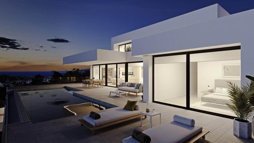 Cumbre del Sol nieuwbouwwoning met panoramisch uitzicht op zee 5